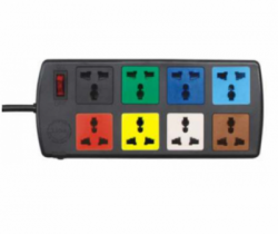 Ổ cắm điện LIOA 8 lỗ 5m Đa năng (8D52N)