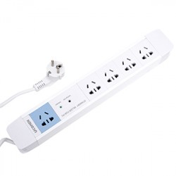 Ổ cắm điện Ucomen 5 lỗ EA-V5M