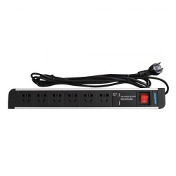 Ổ cắm điện Ucomen 6 lỗ 2 USB E5-V6KU2
