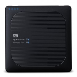 Ổ cứng di động WD 2.5 4TB My Passport Wireless Pro (WDBSMT0040BBK)