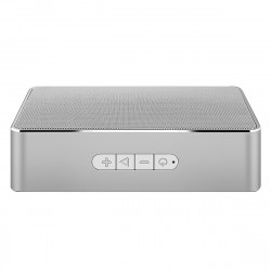 Loa Bluetooth kim loại JR-M9 Bạc