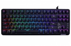 Bàn phím Cơ ngắn 87 key FUHLEN M87S TKL RGB LED, Red switch