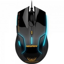 Chuột Có Dây Gaming Newmen N500 PLUS - Màu Đen