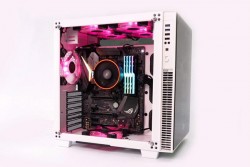 CASE INFINITY CUBE WHITE RGB - MID TOWER