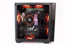 CASE INFINITY CUBE BLACK RGB - MID TOWER