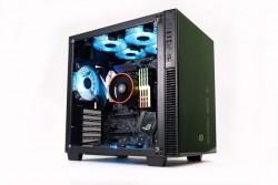 CASE INFINITY CUBE BLACK - MID TOWER (NO FAN)