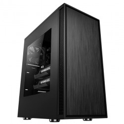 CASE INFINITY ARMOR RGB - HYBRID TOWER SLIENT (3 FAN RGB)