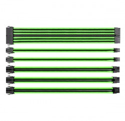 BỘ CÁP NGUỒN THERMALTAKE Tt MOD CABLE SLEEVE EXTENSION GREEN AND BLACK (AC-034-CN1NAN-A1)