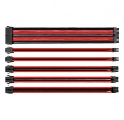 BỘ CÁP NGUỒN THERMALTAKE Tt MOD CABLE SLEEVE EXTENSION RED AND BLACK (AC-033-CN1NAN-A1)