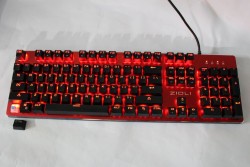 Bàn phím Zidli ZK1700 Mechanical Red Switch