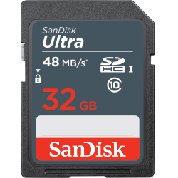 Thẻ nhớ ULTRA SDHC/SDXC 32GB SanDisk C10 48MB/s - SDSDUN-032G-GN3IN