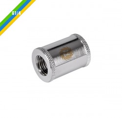 FITTING PACIFIC G1/4 FTF 30MM EXTENDER - CHROME (CL-W050-CU00SL-A)