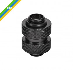 FITTING PACIFIC G1/4 ADJUSTABLE (20-25MM) - BLACK (CL-W067-CU00BL-A)