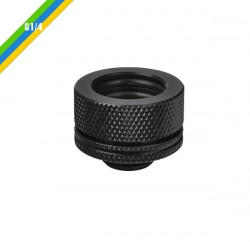 FITTING PACIFIC G1/4 JOINT - BLACK 16MM (CL-W092-CA00BL-A)