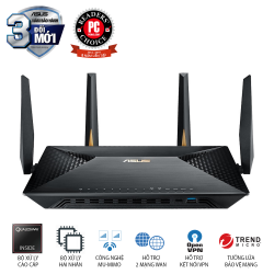 ASUS BRT-AC828 (Chuẩn Doanh Nghiệp) AC2600 MU-MIMO, 2 WAN VPN, AiProtection, USB 3.0 x 2