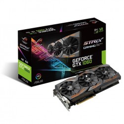 VGA CARD ASUS GTX1060 A6G ROG STRIX GAMING 6GB DDR5 256BIT 3 FAN