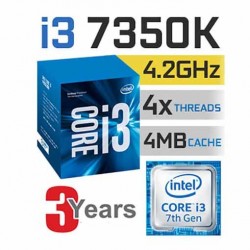 CPU INTEL CORE i3 7350K (4.2Ghz, 2C/4T, 4MB Cache, LGA1151) KABYLAKE