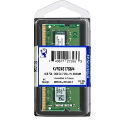 RAM LAPTOP DDR4 4GB/2400Mhz KINGSTON (KVR24S17S6/4)