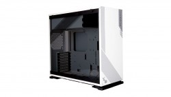 CASE INWIN 103 WHITE RGB - FULL SIDE TEMPERED GLASS MID TOWER