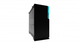 CASE INWIN 101C BLACK RGB - FULL SIDE TEMPERED GLASS MID TOWER