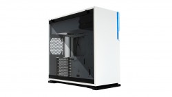 CASE INWIN 101C WHITE RGB - FULL SIDE TEMPERED GLASS MID TOWER