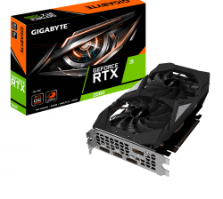 VGA CARD GIGABYTE RTX2060 6GB OC (N2060OC-6GD) 2 FAN 192BIT
