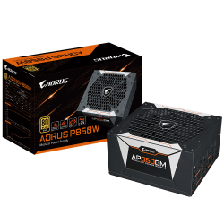 Bộ nguồn máy tính GIGABYTE 850W (AP850GM AORUS) FAN 135MM 80 PLUS GOLD JAPAN CAP FULLY MODULAR