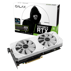 VGA CARD GALAX RTX2070 EX WHITE 8G GDDR6 V2 2 FAN (27NSL6UCV91W)
