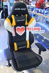 GHẾ ANDA SEAT ASSASSIN V2 BLACK YELLOW FULL PU LEATHER 4D ARMEST