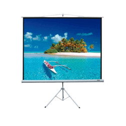 Màn chiếu chân 1.78m x 1.78m exzen 100 inch (màn chiếu đứng có chân)