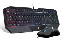 COMBO KEYBOARD MOUSE LED HP GK1100 GAMING MULTI LED