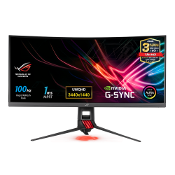 Màn Hình Game Cong ASUS ROG Strix XG35VQ 35" G-Sync 2K 1ms MPRT 21:9 100Hz Aura Sync FreeSync