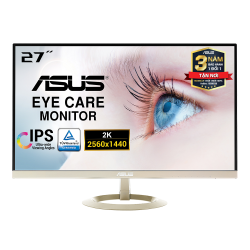 Màn Hình Cong Siêu Mỏng ASUS VZ27VQ 27" Full HD 2 Loa Bảo Vệ Mắt