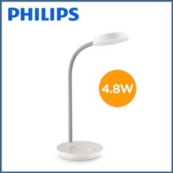 Đèn bàn bảo vệ mắt PHILIPS LED COMPASS 66045 màu trắng (CS 4.8W)