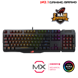 Bàn phím cơ chơi game ROG Strix Claymore RGB Aura Sync - (Cherry MX Blue/Red)