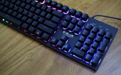 Bàn phím Gaming E-BLUE MAZER EKM768 BLACK (Bán cơ, LED RGB)
