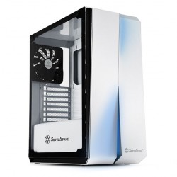 Case SilverStone REDLINE SERIES RL07 White (SST-RL07W-G) - ATX Tempered Glass Mid-Tower
