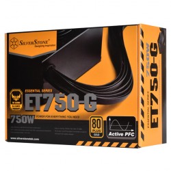 Nguồn SilverStone 750W ESSENTIAL SERIES / TUF Alliance (SST-ET750-G) - 80 Plus GOLD