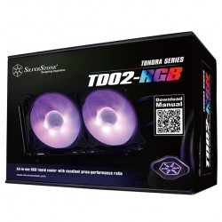 FAN CPU AIO Silverstone - Tundra Series TD02-RGB Watercooling