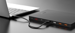 Pin sạc dự phòng cổng USB Type-C YOOBAO 30000mAh 30BOOK GREY USB/USB TYPE-C, dùng được cho Macbook và các thiết bị có cổng USB-C