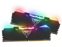 Patriot Viper RGB 16GB (2x8GB) DDR4 3600 CL17 - BLACK heat sink