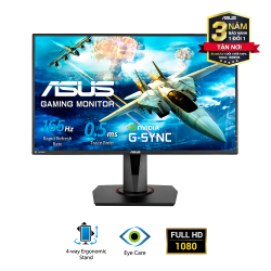 Màn Hình Game ASUS VG258QR 25" 165Hz 0.5ms G-SYNC Compatible Full HD 2 Loa