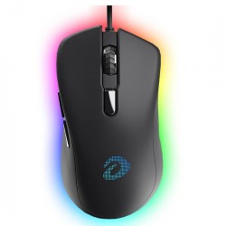 Gaming Mouse DARE U EM908 6400DPI màu đen Led RGB (BRAVO ATG4090 sensor)