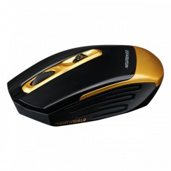Chuột Không Dây Newmen F300 1600DPI - Màu Vàng Đen