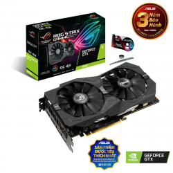 VGA CARD ASUS ROG STRIX GTX1650 O4G GAMING 128BIT 2 FAN