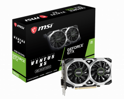 VGA CARD MSI GTX1650 VENTUS XS 4G OC 4GB GDDR5 128BIT 2 FAN