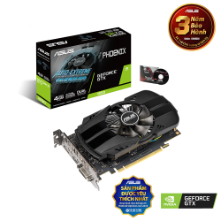 Card màn hình VGA ASUS PH-GTX1650-O4G, 4GB, 128BIT, 1 FAN