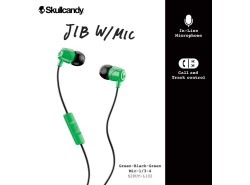 Tai nghe có dây in-ear EARPHONE SKULLCANDY JIB (SK-S2DUY-L102) có Micro