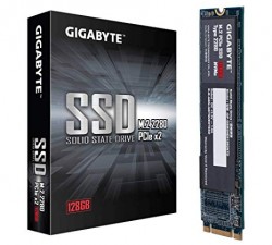 ổ cứng SSD GIGABYTE 128GB SATA M2 2280 NVMe PCI-E 3.0 x2 (GP-GSM2NE8128GNTD)