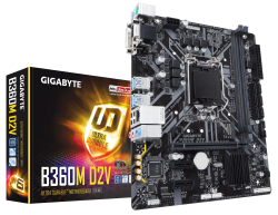 MAINBOARD GIGABYTE B360M D2V. S-V-L. LGA1151V2. COFFEELAKE. DDR4x2